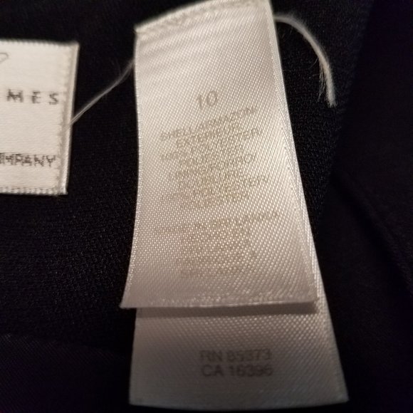 Emma James Sleeveless Black Sheath Dress Size 10 - Picture 9 of 9